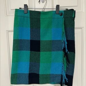 Plaid Talbots Skirt
